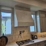 Marmorino Piatto Range Hood
